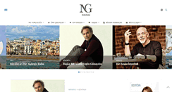 Desktop Screenshot of ngdergi.com
